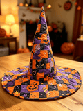 Quilted Halloween Art Witch Hat