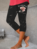 Women's Country Music Printed Casual Leggings