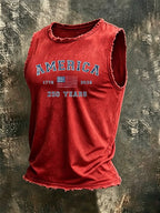 Men'S Casual Printed Vest