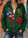 Women's Puerto Rican Print Top