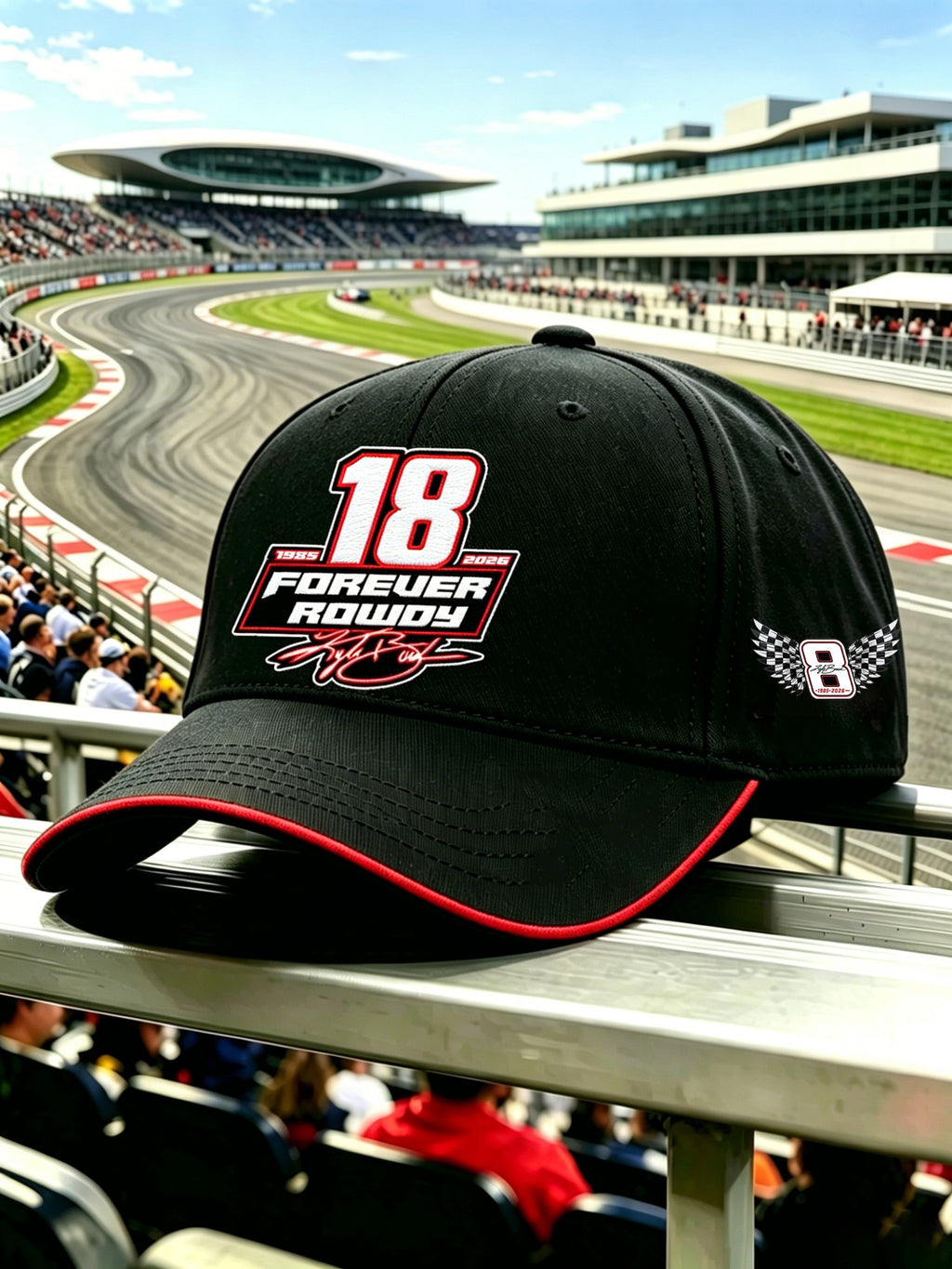Unisex Racing-Print Hat