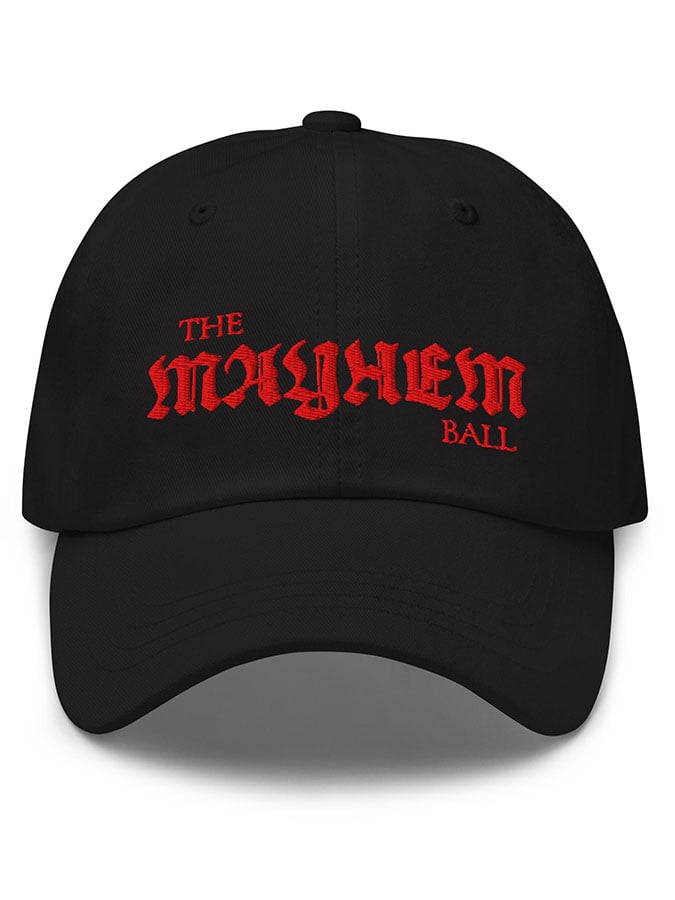 Unisex Retro The Mayhem Ball Printed Hat