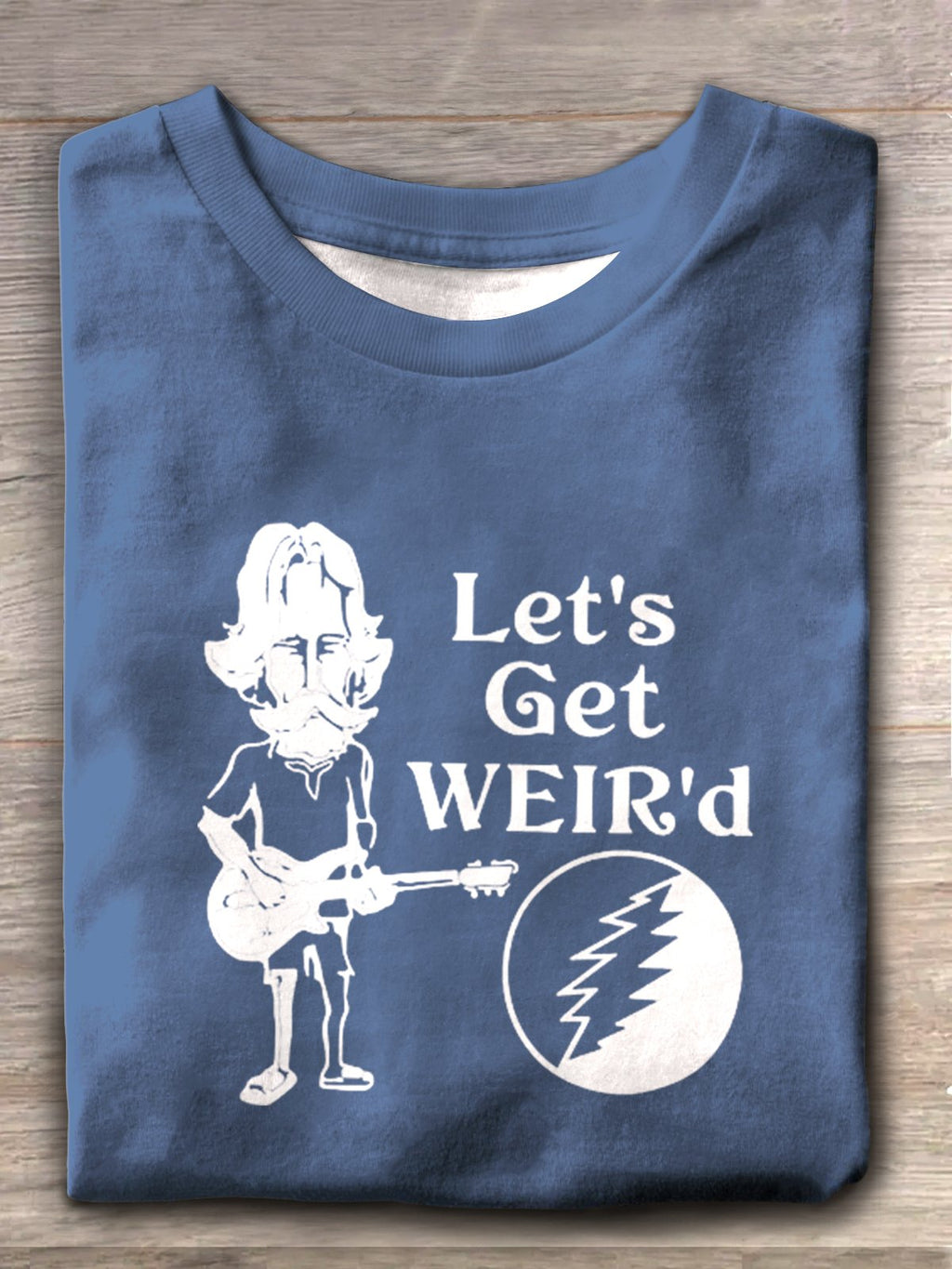 Women's singer band crew neck printed T-shirt