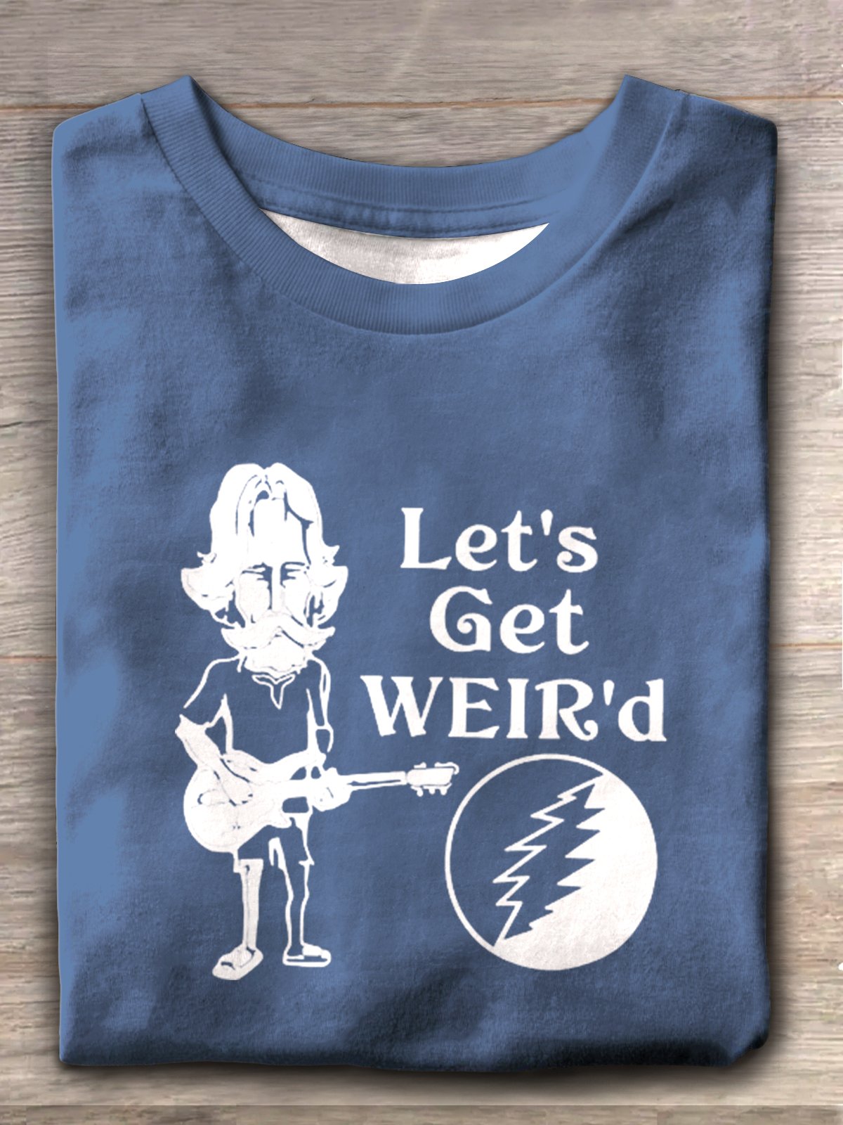 Women's singer band crew neck printed T-shirt