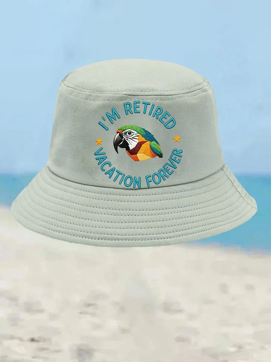 Unisex Resort Hawaiian Design Print Hat