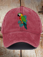 Parrot Print Baseball Cap
