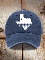 Unisex Texas Flood Print Hat