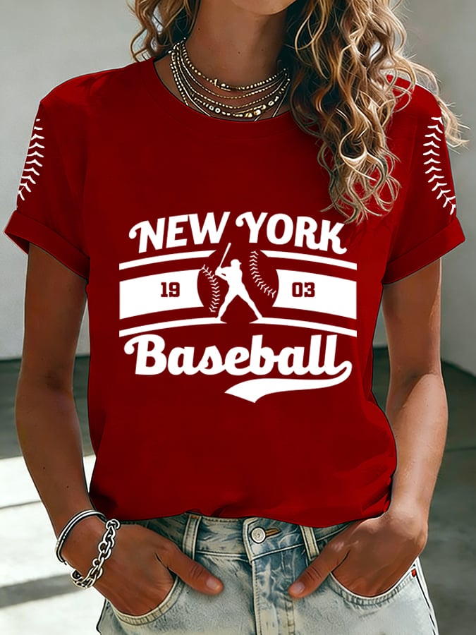 Women's Baseball  Short-Sleeve T-Shirt