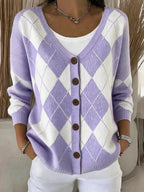 Women's Casual  Print Cardigan