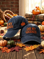Unisex Oh My Gourdness Printed Hat