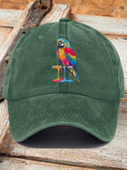 Parrot Print Baseball Cap