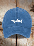 Shark Printed Baseball Cap