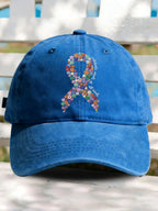 Celebrate Minds of All Kinds Autism Print Baseball Cap