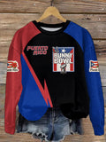 Puerto Rican Singer Printed Sweatshirt