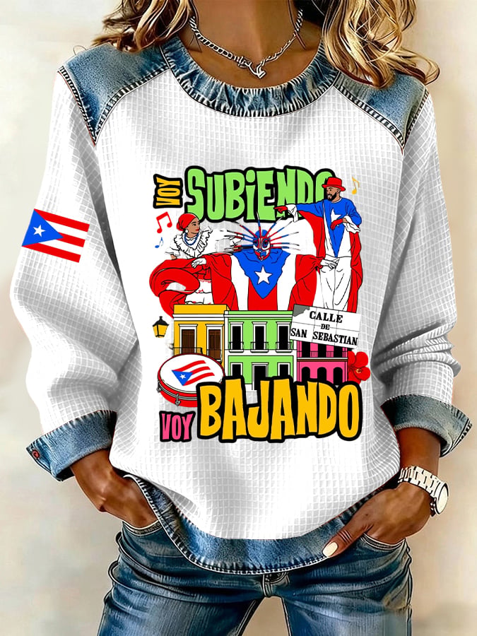 Women's Sanse 2026 Printing Sweatshirt