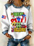 Women's Sanse 2026 Printing Sweatshirt