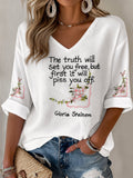 Women's Legacy + Quote Printed T-shirt