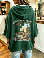 Women'S Casual Bald Eagle "Jackie" Print Top