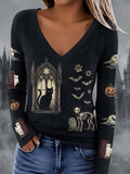 Women'S Casual Printed Top