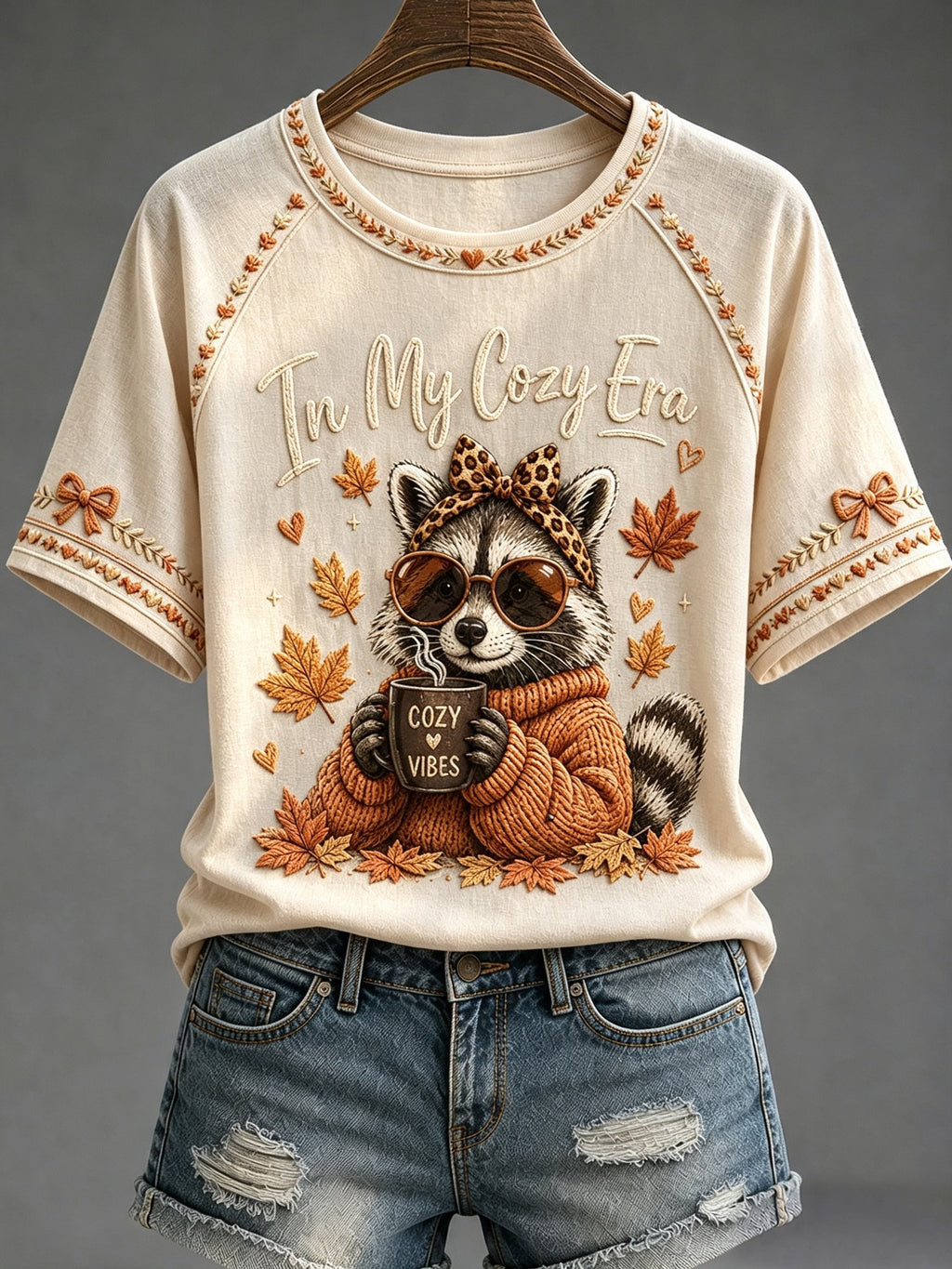 Women's Autumn Printed Casual Top