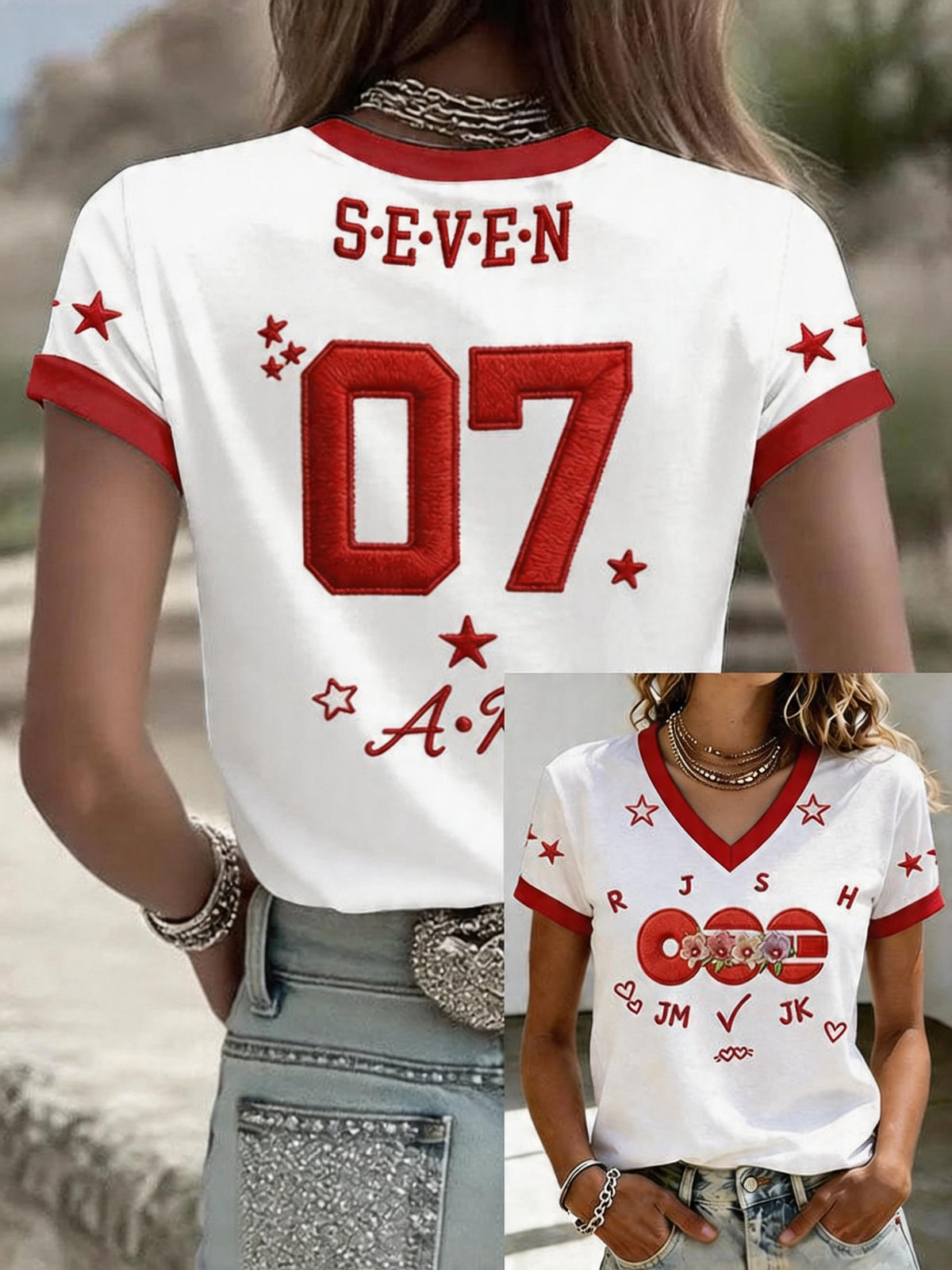 Women's Music Art Print T-shirt