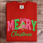 Merry Christmas Art Print Sweatshirt