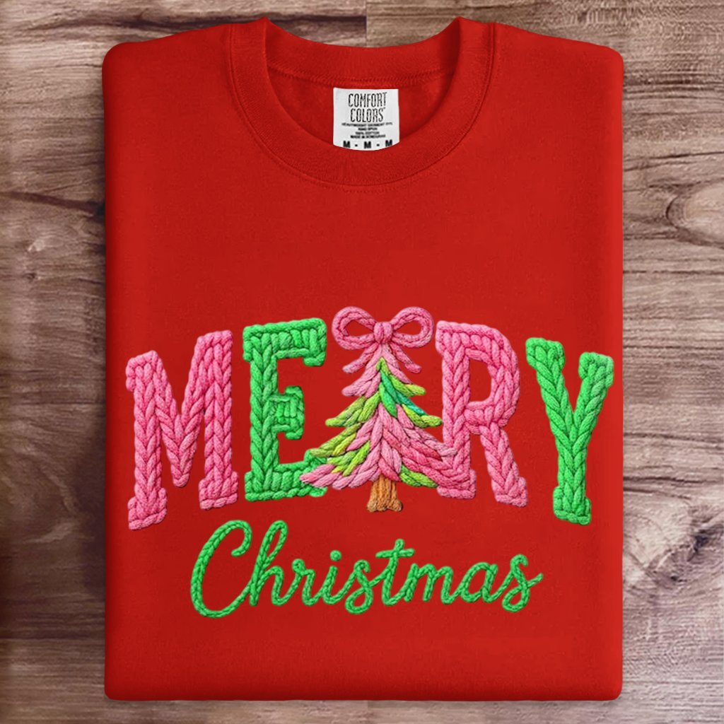 Merry Christmas Art Print Sweatshirt