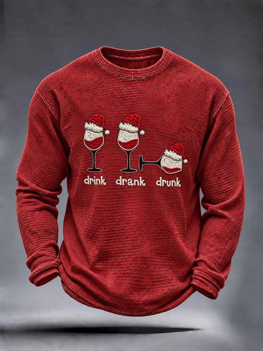 Men's Christmas Printed Casual T-Shirt