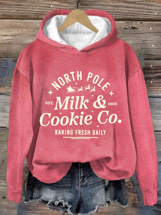 Christmas Women's Printed Long Sleeve Sweatshirt