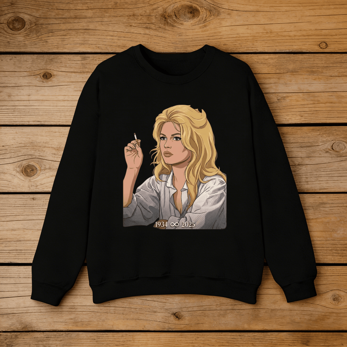 BB And God Created Woman Art Printed Sweatshirt