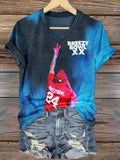 Breezy Bowl XX 2025 Back V-neck T-shirt