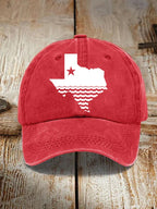 Unisex Texas Flood Print Hat