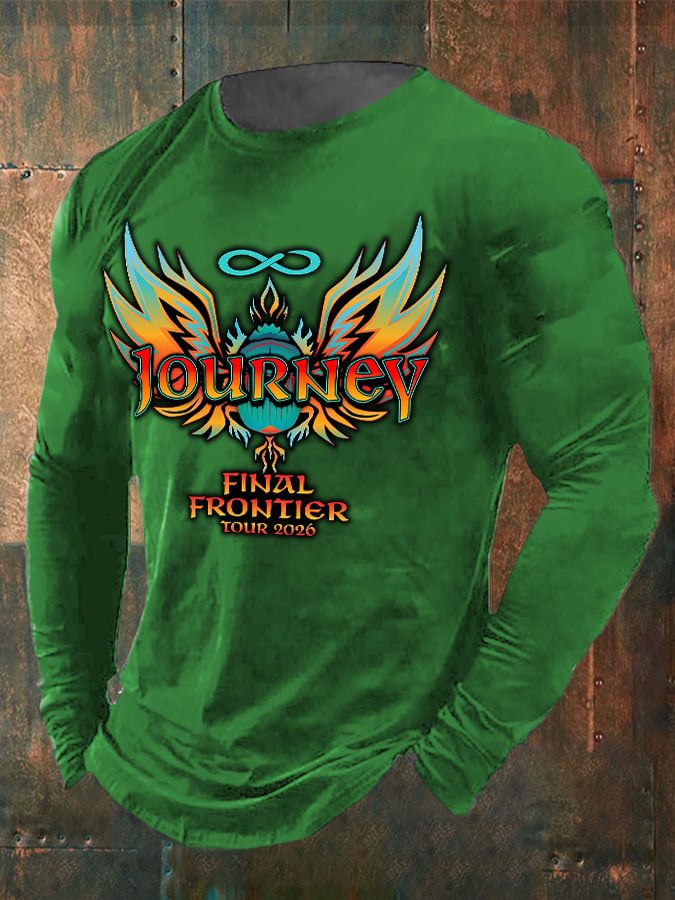 Men's Retro Final Frontier Tour 2026 Print T-Shirt