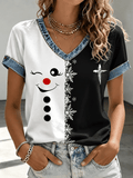Women's Print Short-Sleeve T-Shirt
