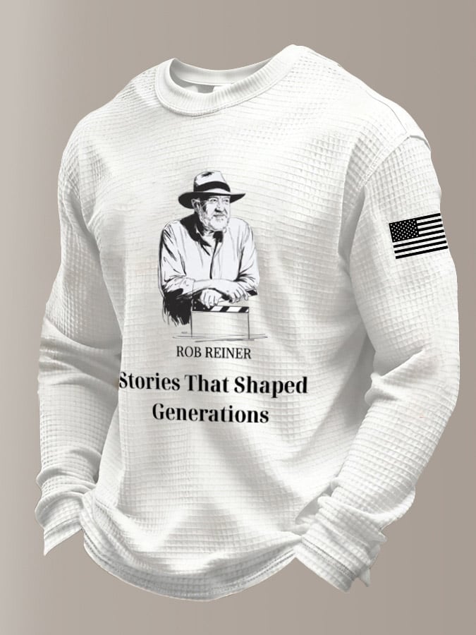 Men's Stories That Shaped Generations Printed Casual Top