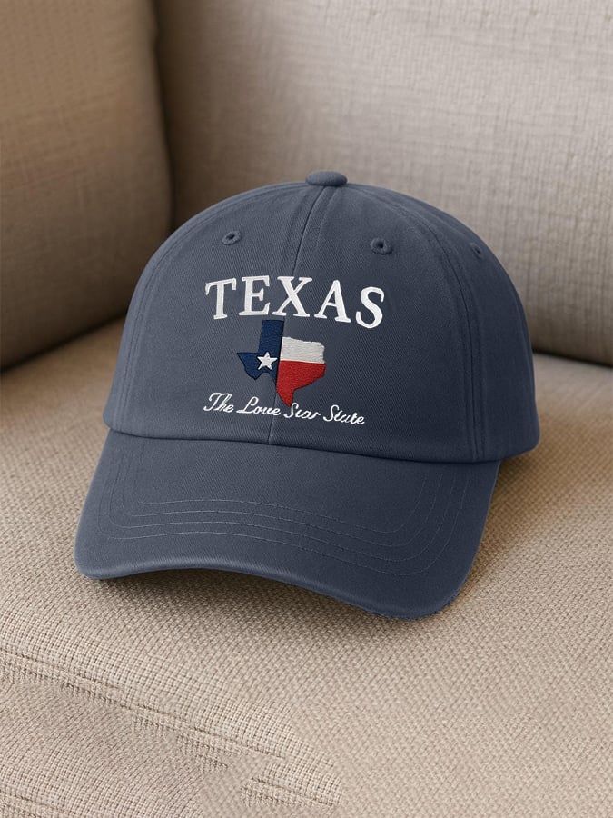 Unisex Texas The Lone Star State Print Baseball Cap