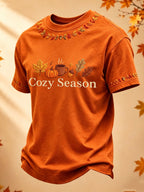Men's Autumn Printed Casual Top