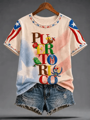 Women's Puerto Rico Short-Sleeve T-Shirt