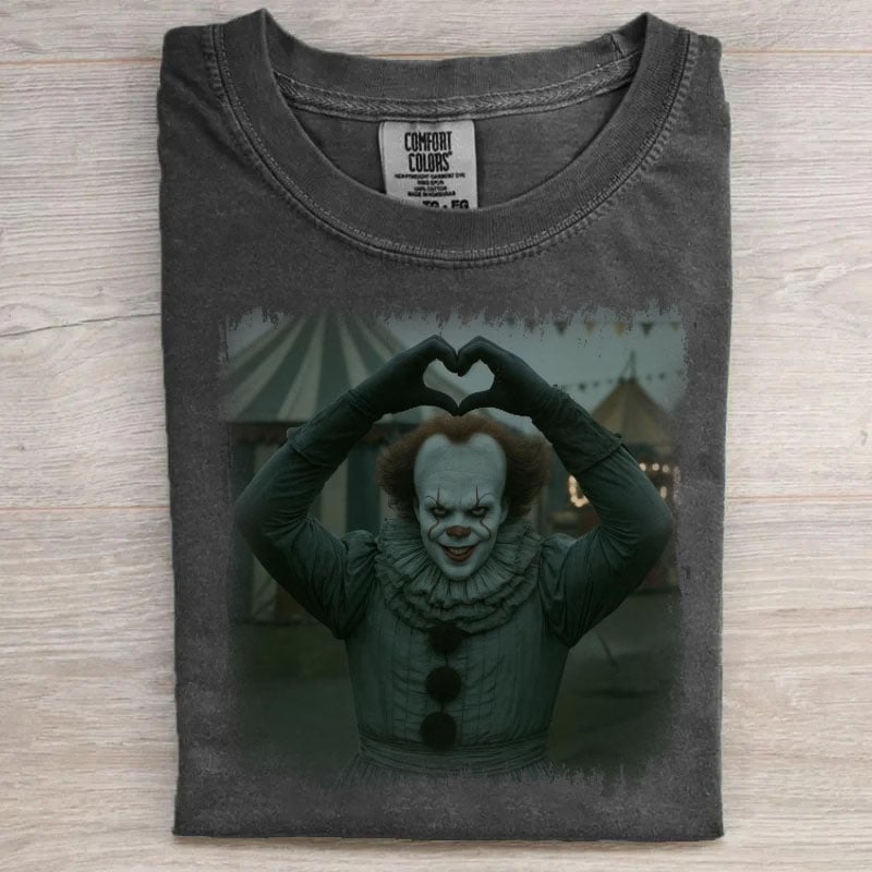 Retro Horror Movie Halloween Characters Funny Tee