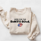 Puerto Rico Singer Benito Bowl Printed Sweatshirt