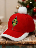 Unisex Funny Cute Christmas Dachshund Print Baseball Cap