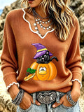 Women's Casual Retro Collar Frayed Edge Top