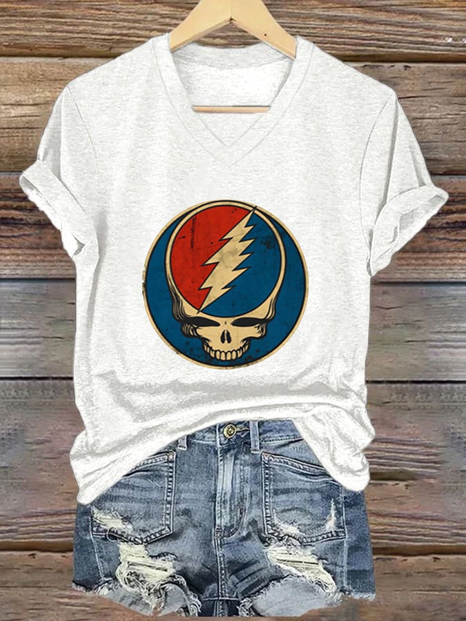 Women's Casual Printed Short-Sleeve T-Shirt
