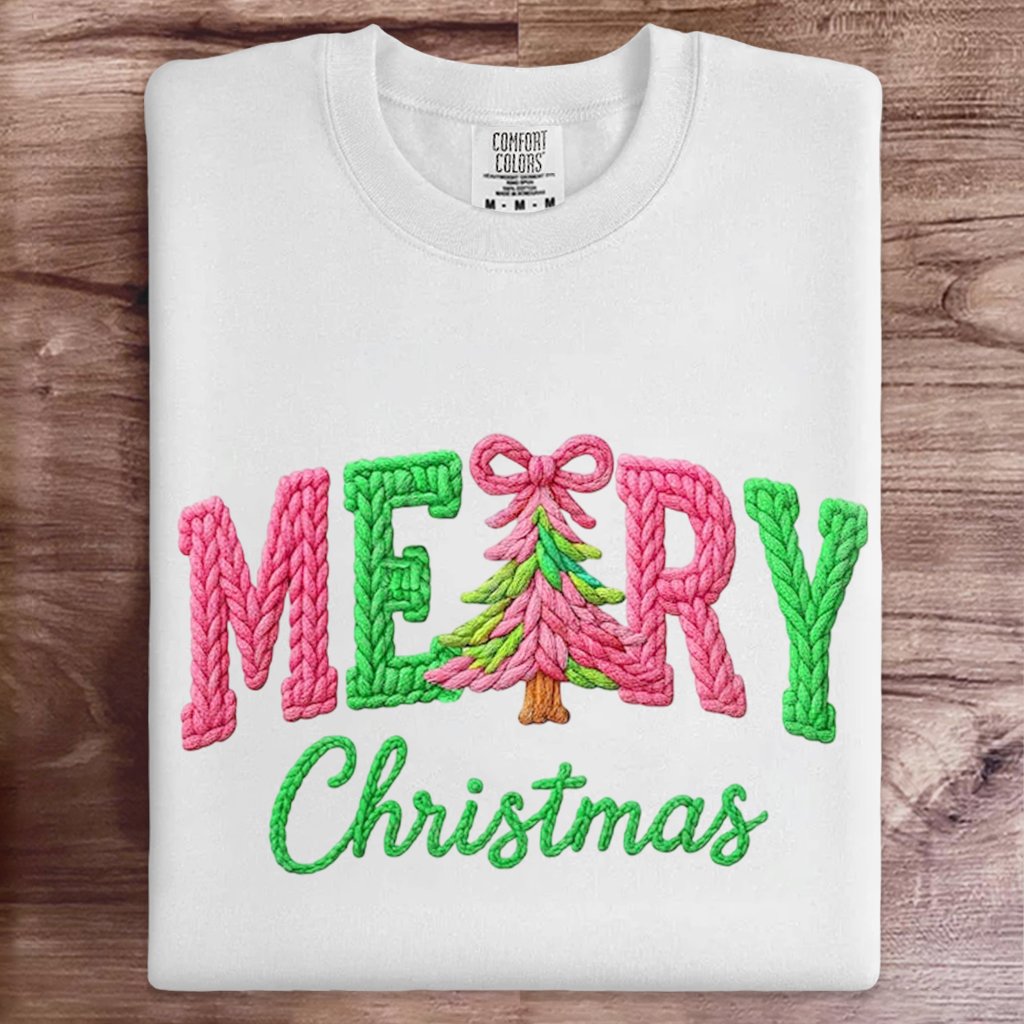 Merry Christmas Art Print Sweatshirt