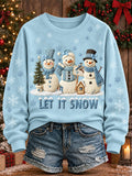 Women's Print Sweatshirt