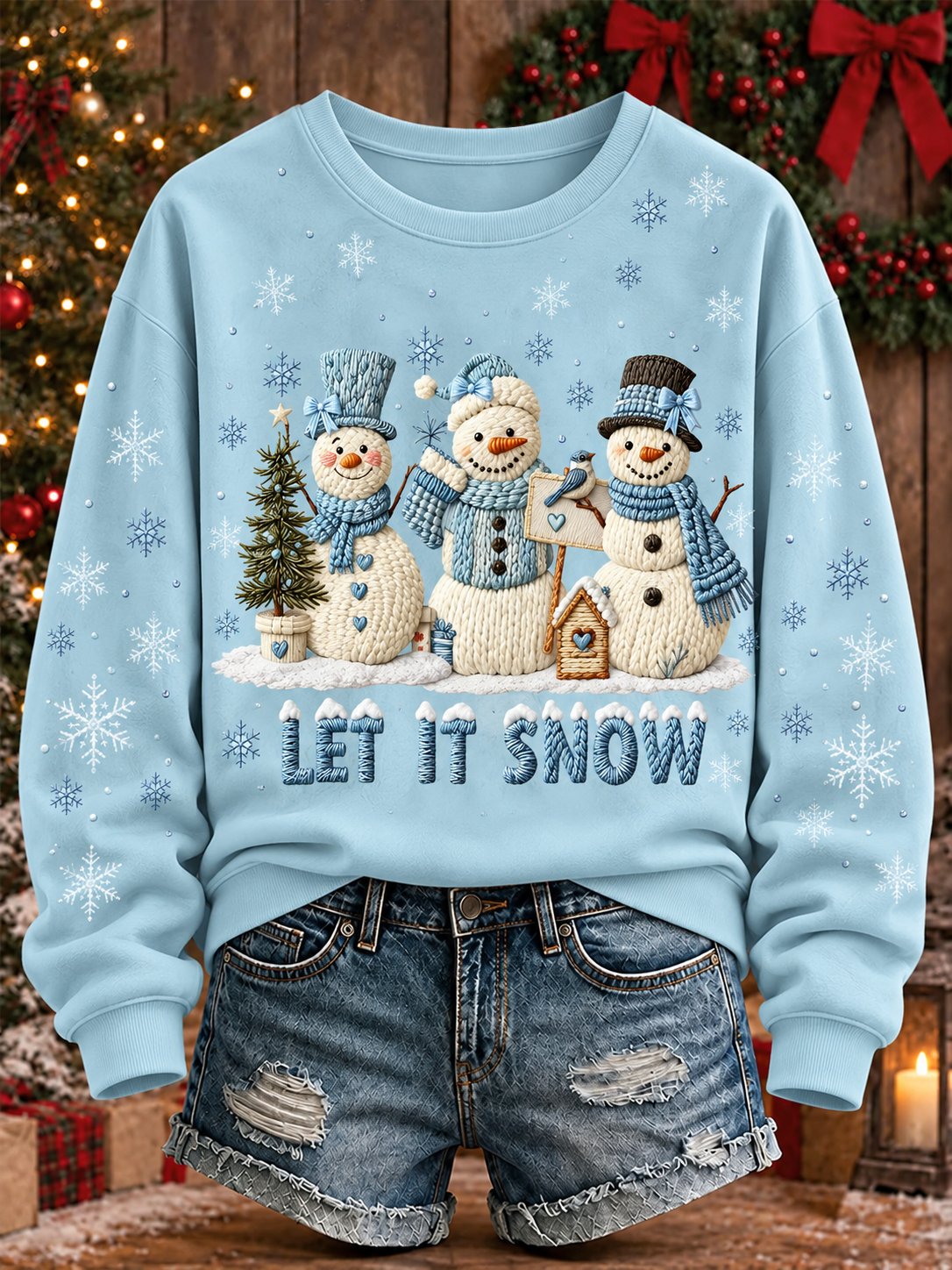 Women's Print Sweatshirt