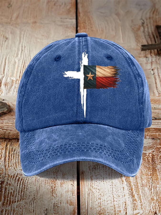 Unisex  Texas Faith Printed Hats