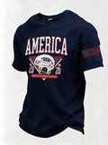 Men's Casual US Hockey Champion Commemorative T-shirt