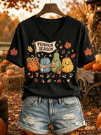 Women's Autumn Printed Casual Top