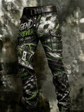 Men's Racing Print Cargo Pants